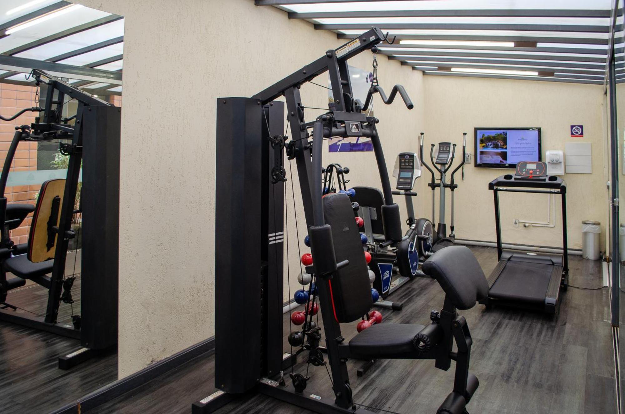 Royal Boutique Savassi Hotel Belo Horizonte Extérieur photo A gym at the hotel